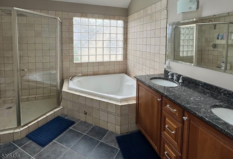 Bathroom, Dual Sink Vanities, Glass Shower, Interior