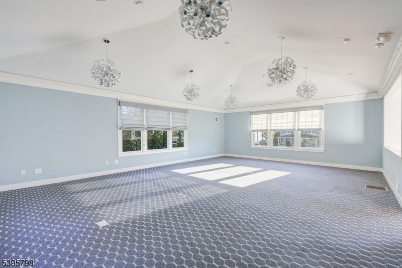 Chandelier, Empty room, Interior, Pendant Lights