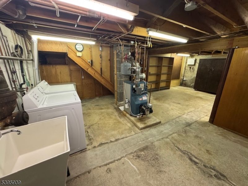 Interior, Washer, Wooden Walls