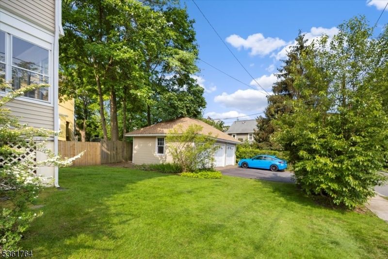 Backyard, Detached Garage, Exterior