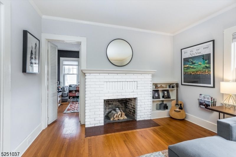 Fireplace, Interior, Wood Texture Flooring