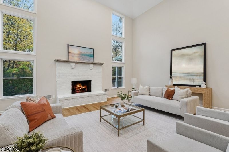 Fireplace, Interior, Living room, Wood Texture Flooring