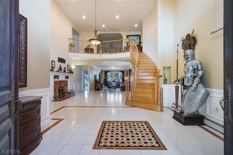 Fireplace, Interior, Pendant Lights, Recessed Lighting