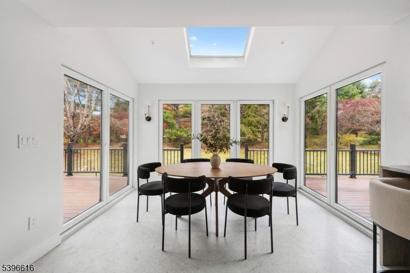 Dining room, Glass Ceilings, Interior, Recessed Lighting, Sun Room