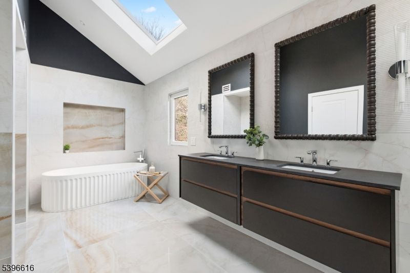 Bathroom, Dual Sink Vanities, Glass Ceilings, Interior