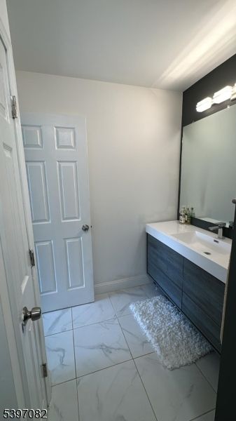 Bathroom, Dual Sink Vanities, Interior, Marble