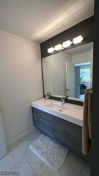Bathroom, Dual Sink Vanities, Interior, Marble
