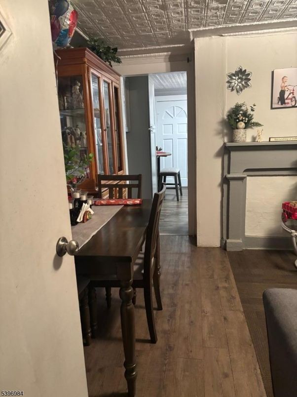 Dining room, Interior, Wood Texture Flooring