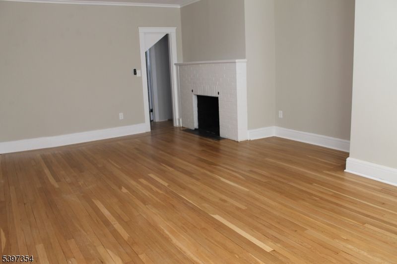 Empty room, Fireplace, Interior, Wood Texture Flooring