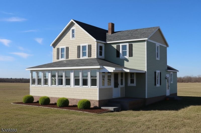 Exterior, Facade, Farmhouse