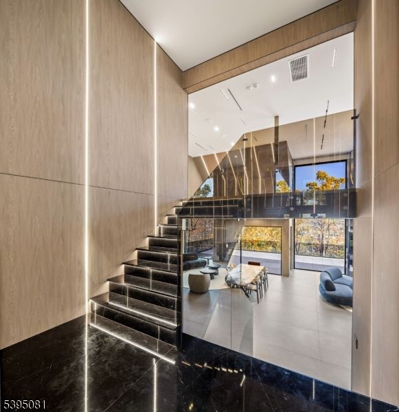 Interior, Marble, Recessed Lighting