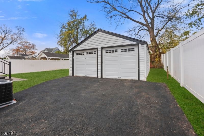 Backyard, Detached Garage, Exterior