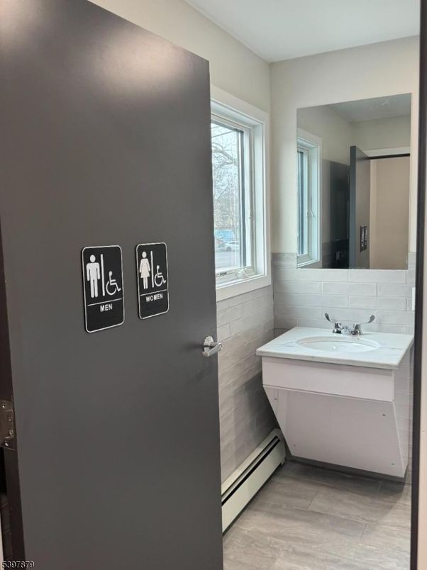 Bathroom, Interior, Wood Texture Flooring