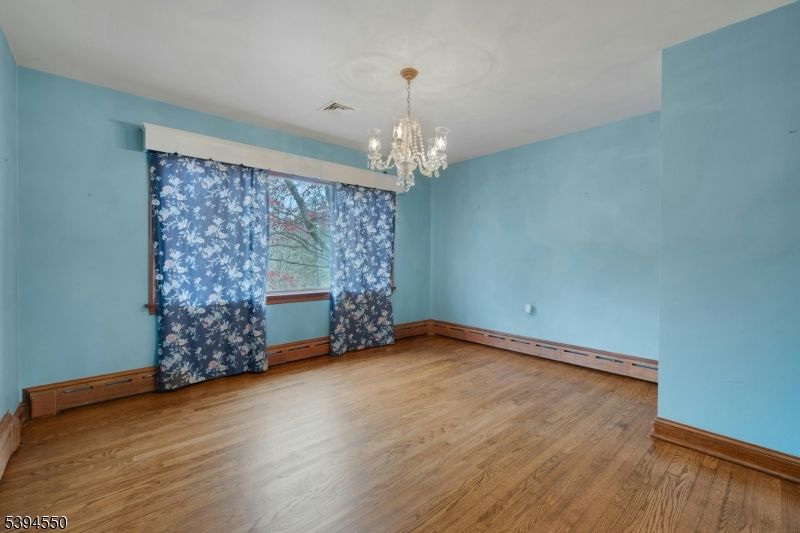 Chandelier, Empty room, Interior, Wood Texture Flooring
