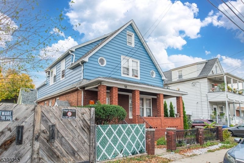 Exterior, Facade, Brick Facade, Queen Anne Victorian