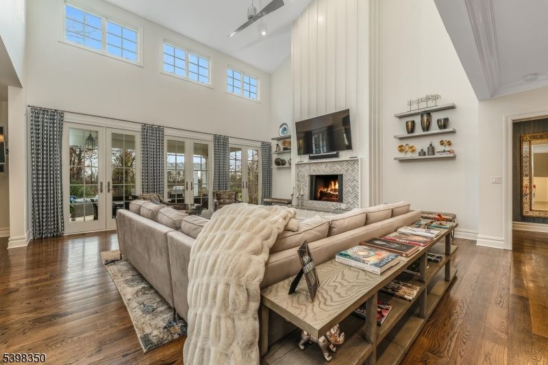 Fireplace, Interior, Living room, Wood Texture Flooring