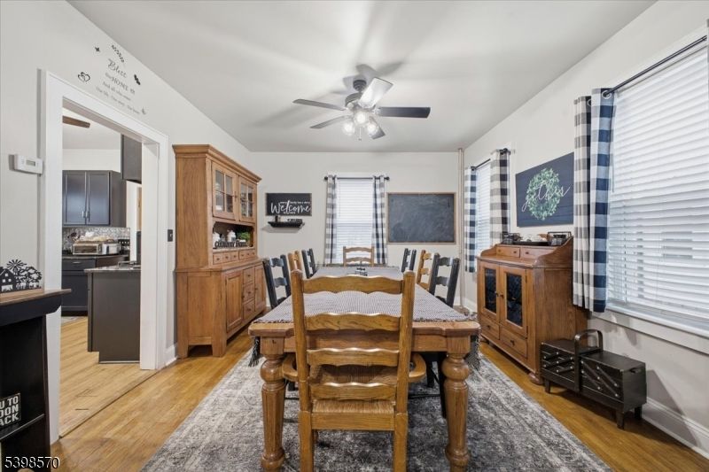Dining room, Interior, Wood Texture Flooring