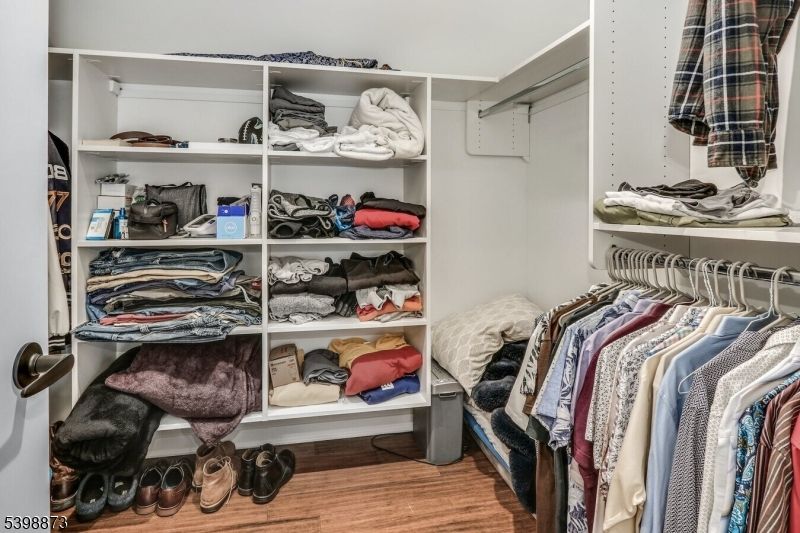 Interior, Walk-in Closets, Wood Texture Flooring