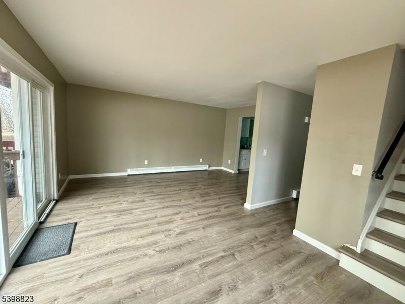 Empty room, Interior, Wood Texture Flooring