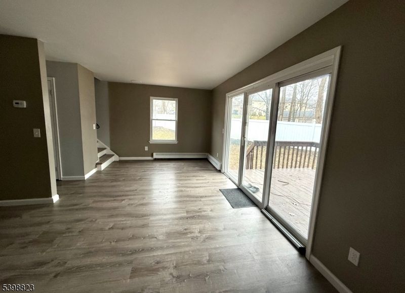 Empty room, Interior, Wood Texture Flooring