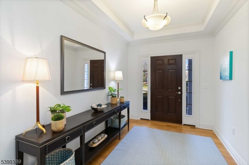 Home Office, Interior, Pendant Lights, Wood Texture Flooring
