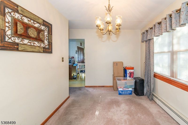 Chandelier, Empty room, Interior