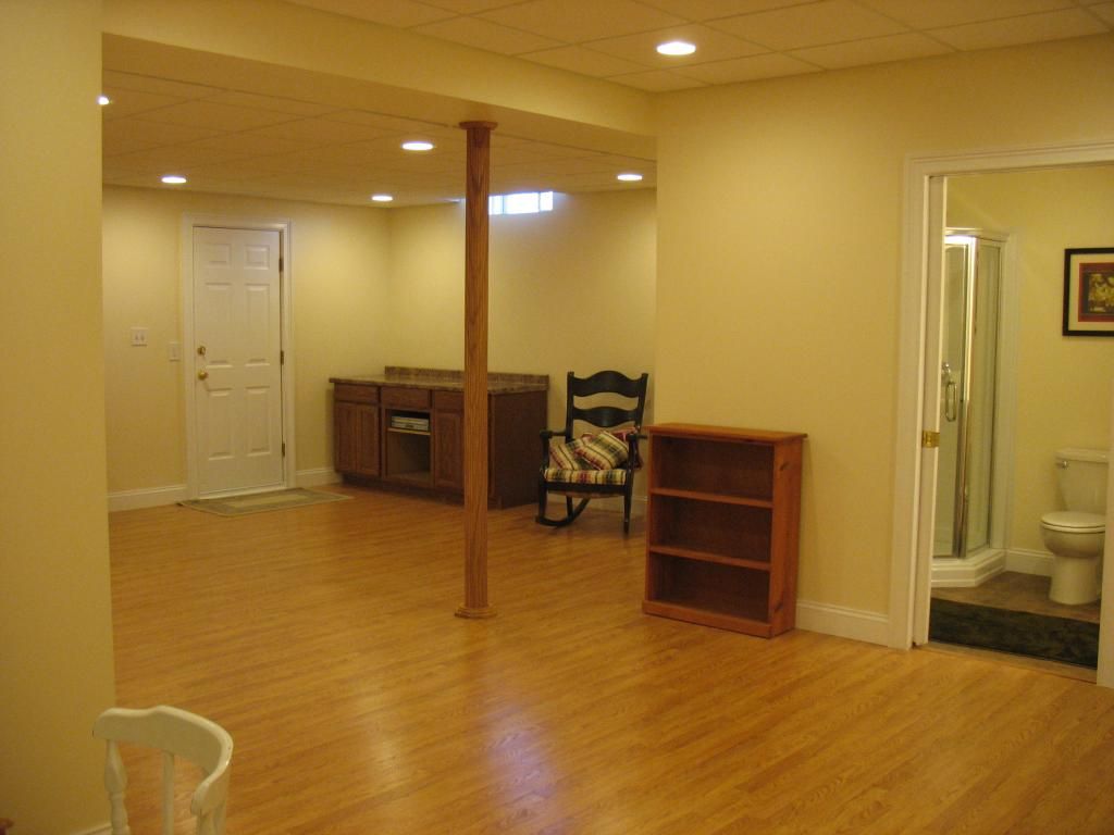 Bathroom, Interior, Recessed Lighting, Wood Texture Flooring
