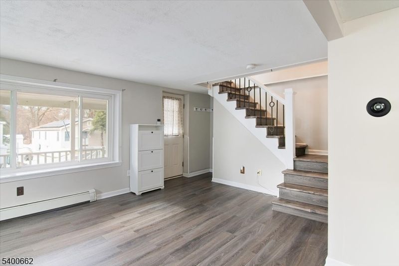 Empty room, Interior, Wood Texture Flooring