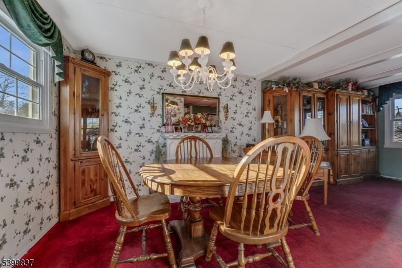 Chandelier, Dining room, Interior