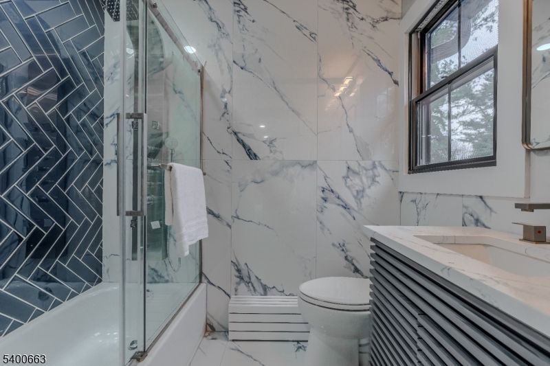 Bathroom, Glass Shower, Interior, Marble, Marble Walls