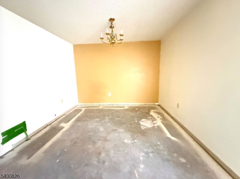 Chandelier, Empty room, Interior