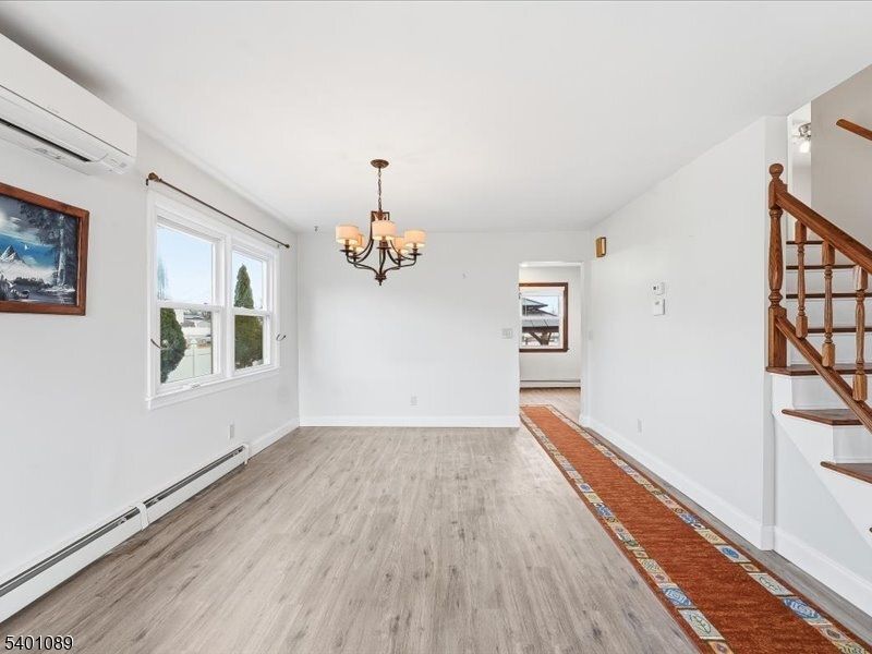 Chandelier, Empty room, Interior, Wood Texture Flooring