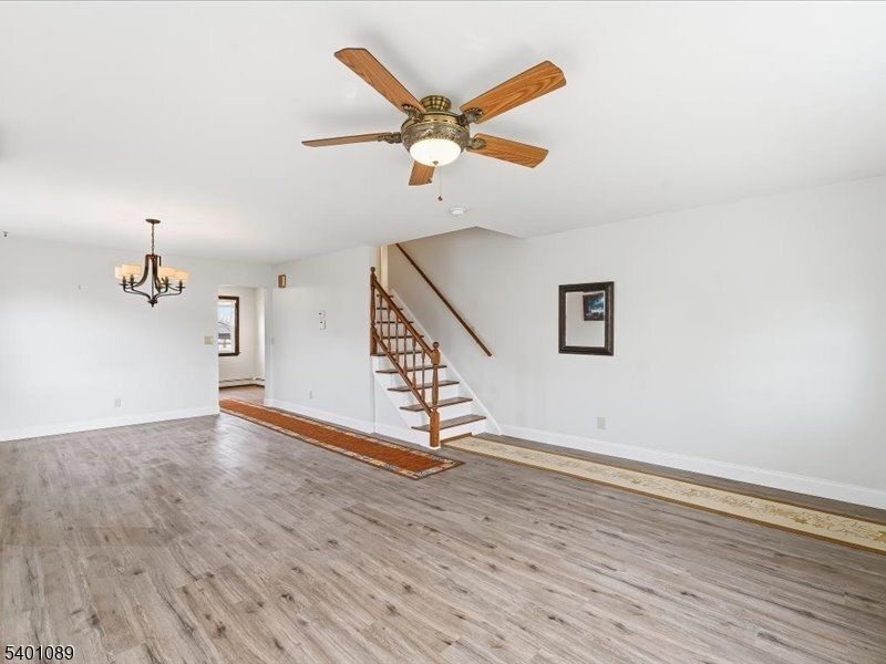 Chandelier, Empty room, Interior, Wood Texture Flooring