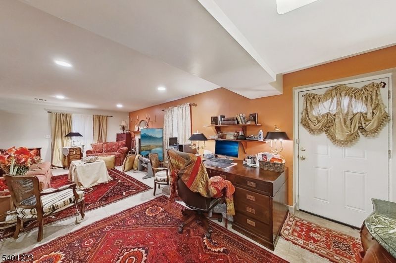 Home Office, Interior, Recessed Lighting