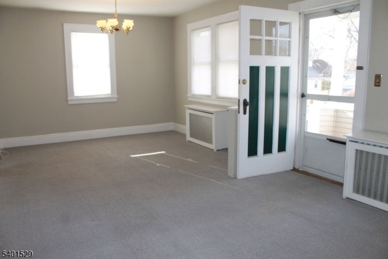 Chandelier, Empty room, Interior