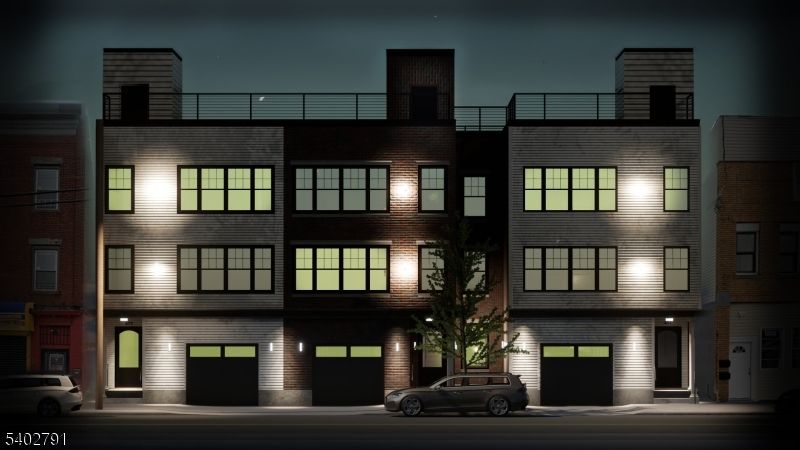 Exterior, Facade, Brick Facade, Modern