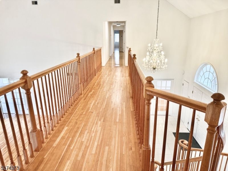 Chandelier, Interior, Wood Texture Flooring