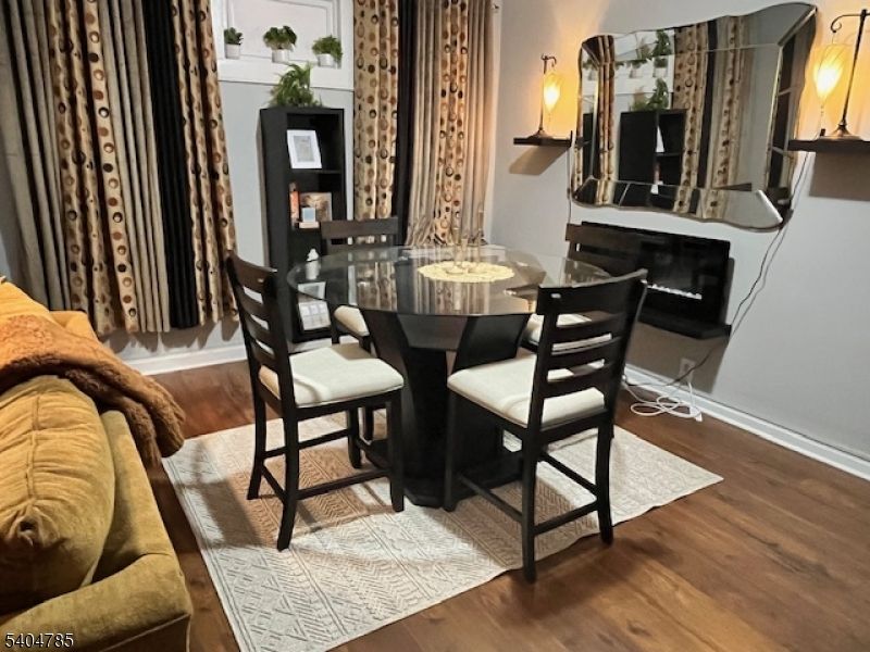 Dining room, Interior, Wood Texture Flooring