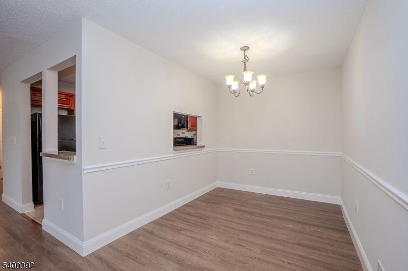 Chandelier, Empty room, Interior, Wood Texture Flooring