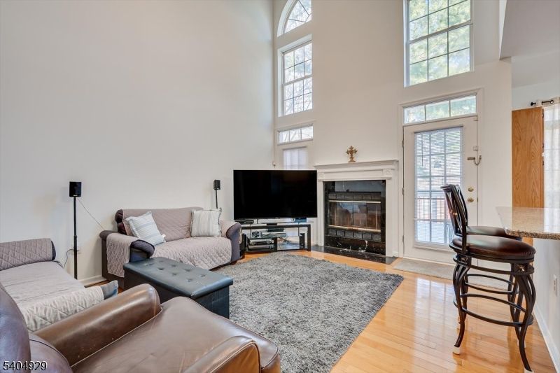 Fireplace, Interior, Living room, Wood Texture Flooring