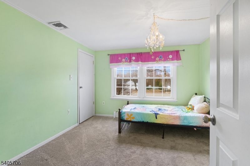 Bedroom, Chandelier, Interior
