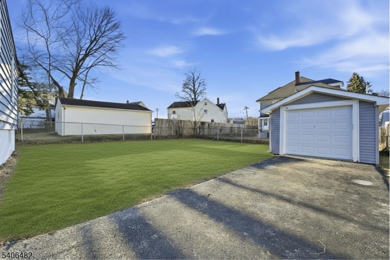 Backyard, Detached Garage, Exterior