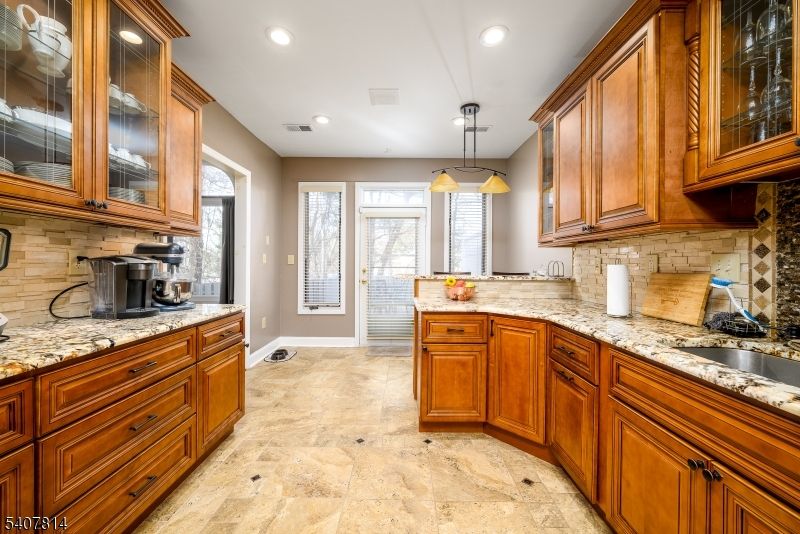 Interior, Kitchen, Pendant Lights, Recessed Lighting