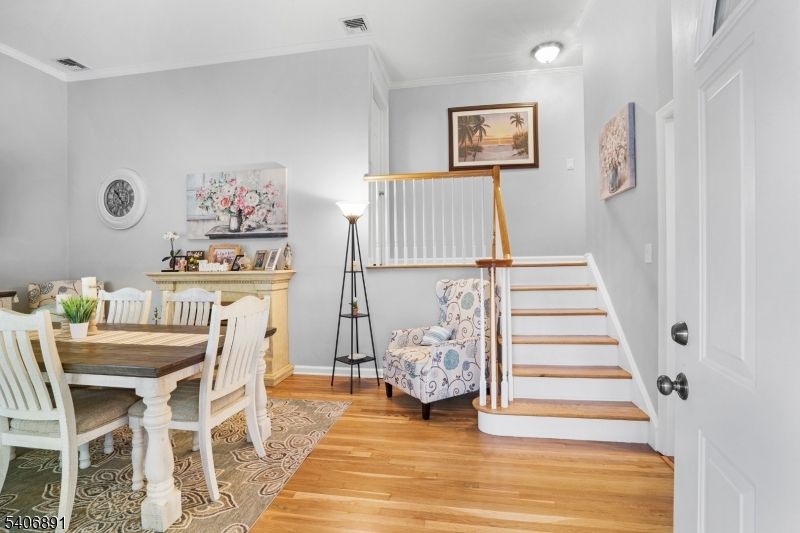Dining room, Interior, Wood Texture Flooring