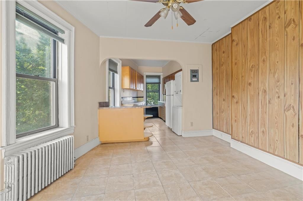 Interior, Kitchen, Wooden Walls