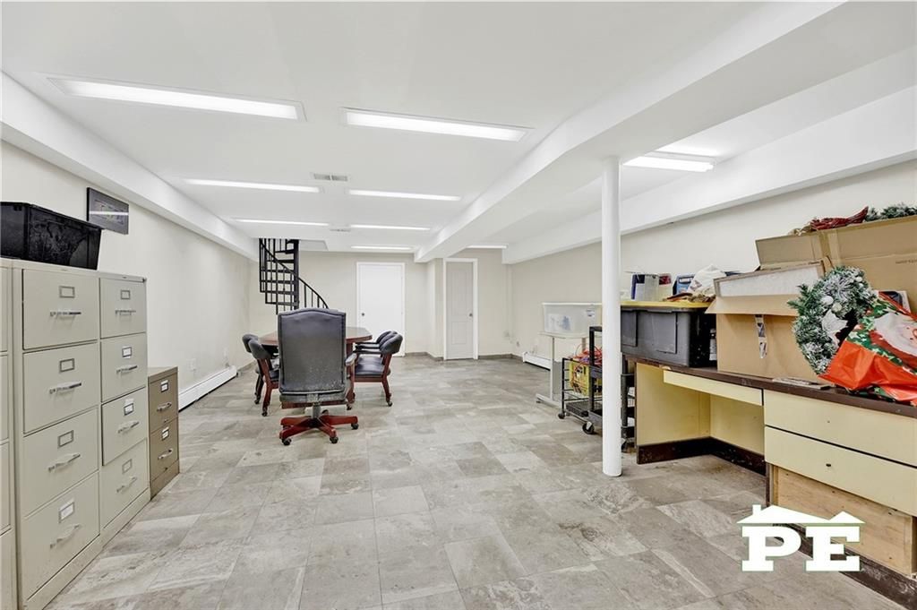 Home Office, Interior, Recessed Lighting