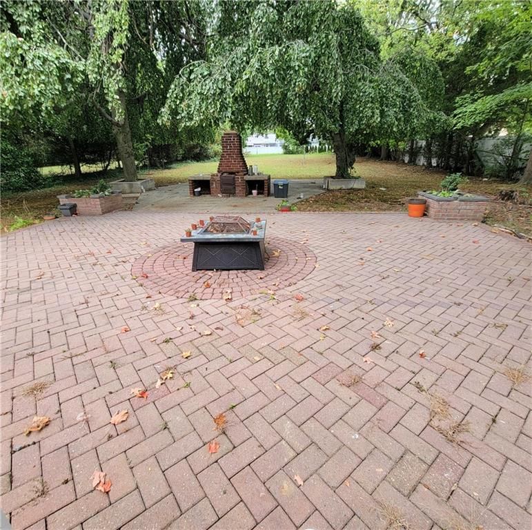 Backyard, Exterior, Fireplace