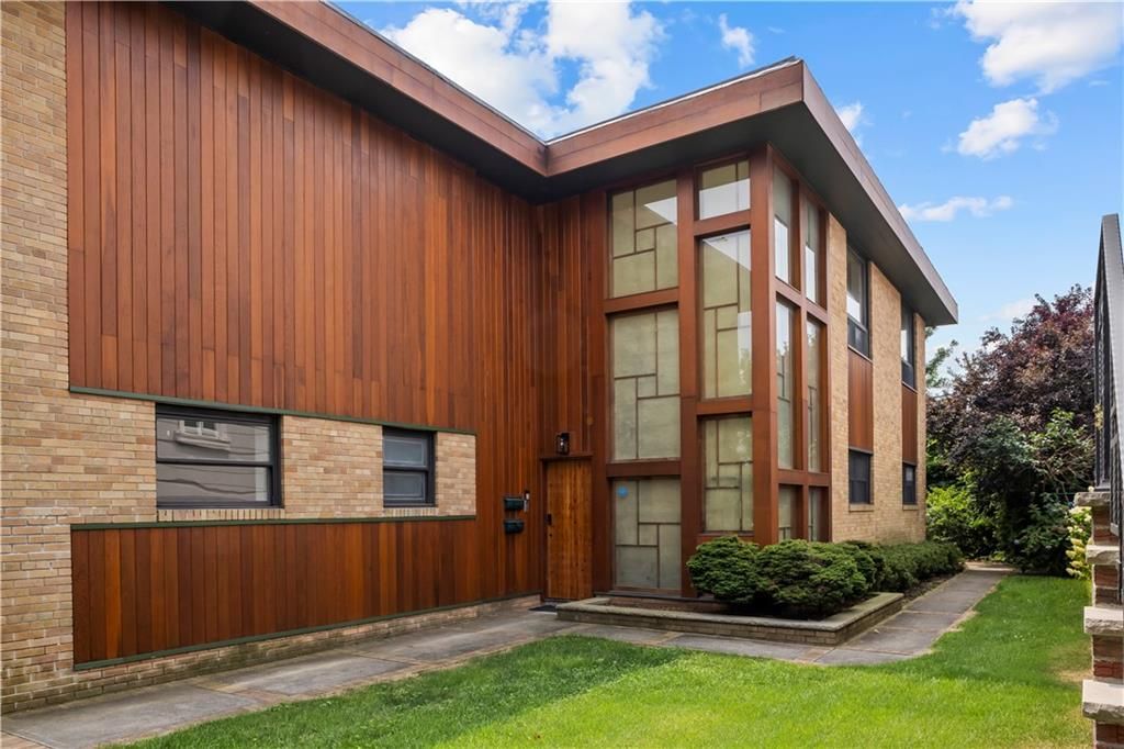 Exterior, Facade, Brick Facade, Modern