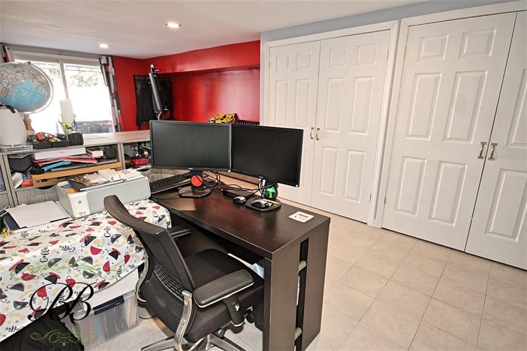 Home Office, Interior, Recessed Lighting