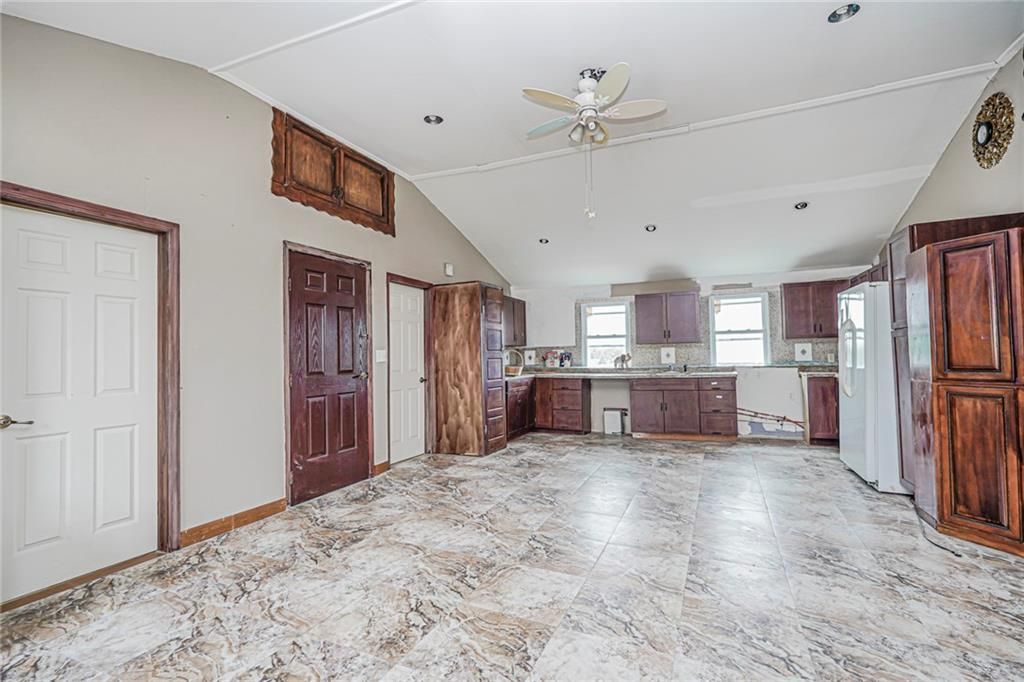 Interior, Kitchen, Marble, Recessed Lighting